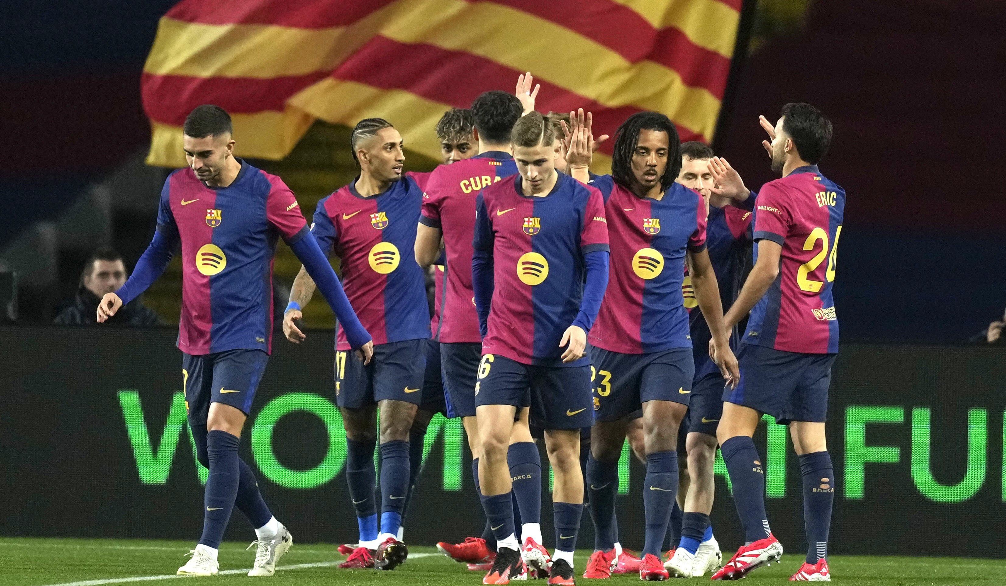 塞内加尔轻取巴萨,德容送出助攻 塞内加尔轻取巴萨,德容送出助攻